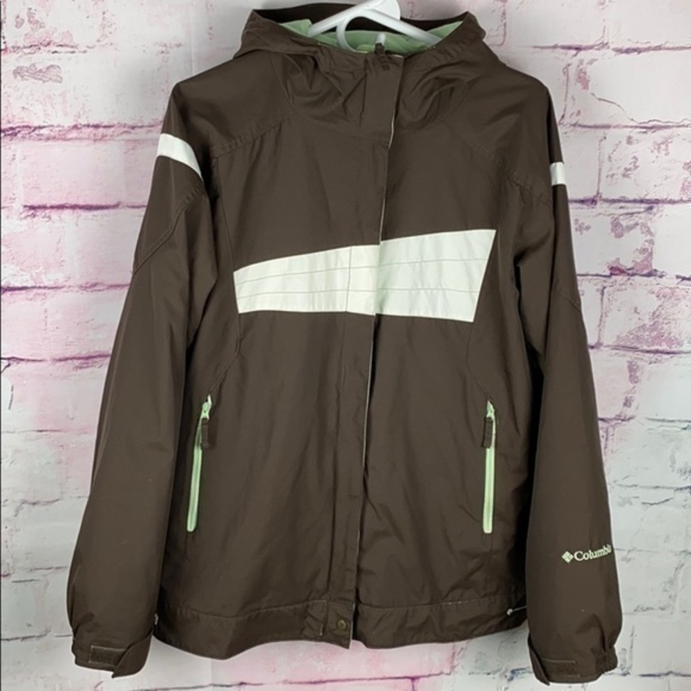COLUMBIA BROWN Weatherproof Lined JACKET